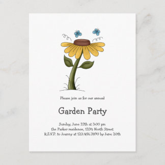 Creator's Canvas · Yellow Flower Invitation
