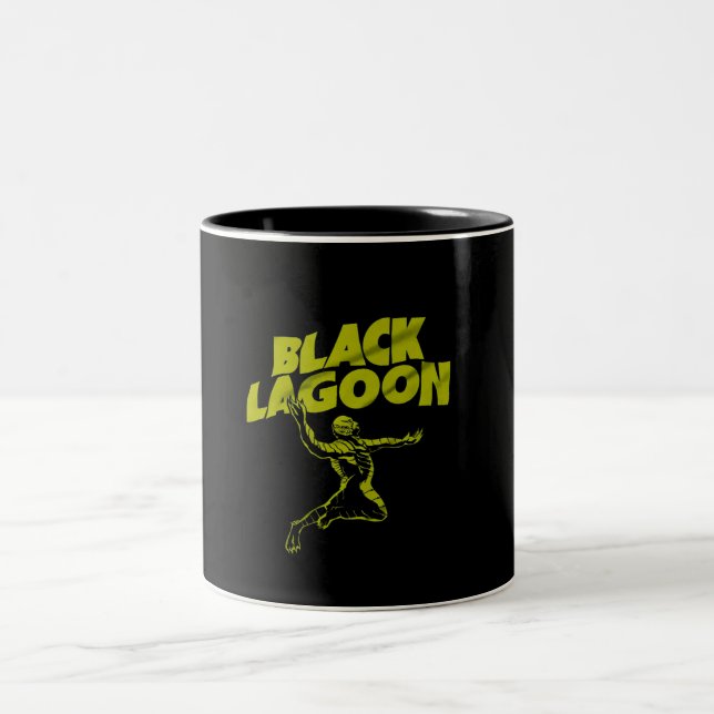 Creature Black Lagoon  Two-Tone Coffee Mug (Center)