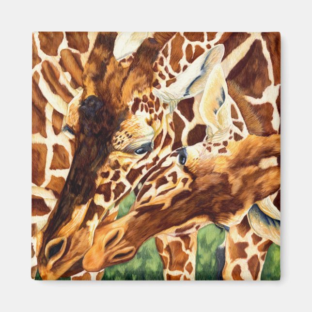 Creature Comforts - Giraffe Magnet (Front)