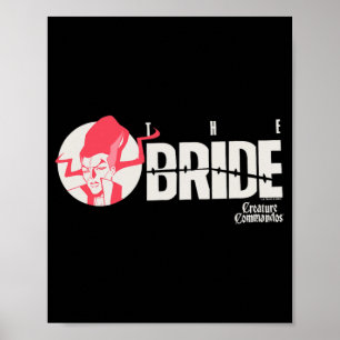 Creature Commandos The Bride Vintage Logo  Poster