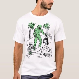 Creature From The Black Lagoon Ink Art High Qualit T-Shirt