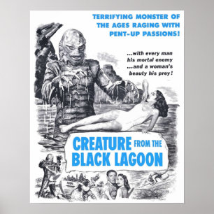Creature from the Black Lagoon  Poster