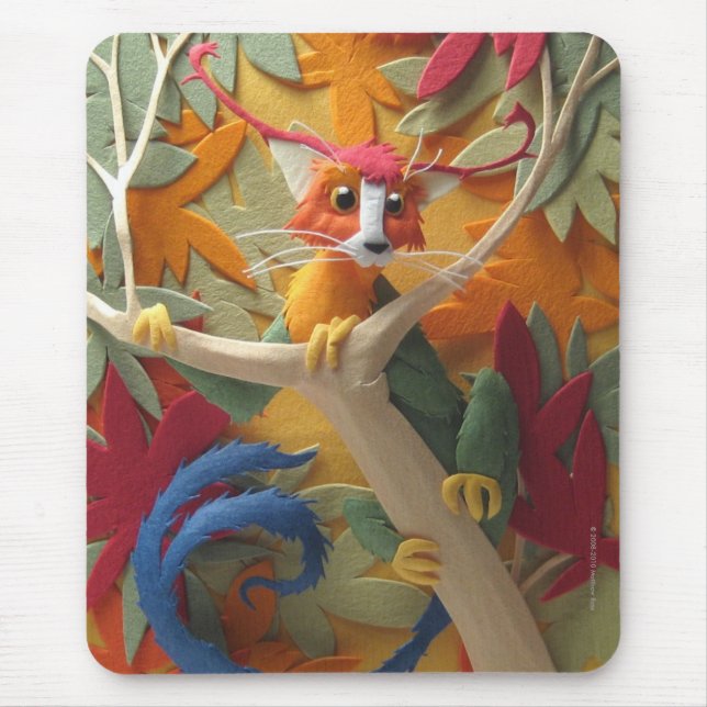 Creature in the Trees Mousepad (Front)