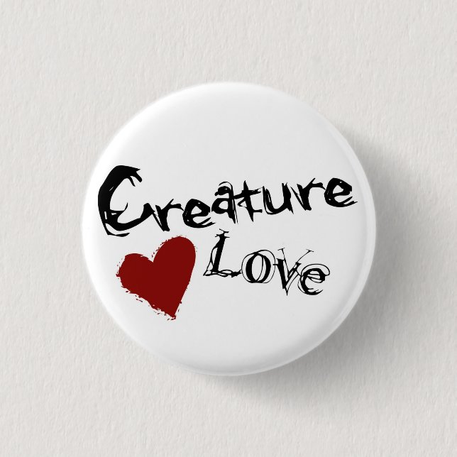 Creature Love Mini Button (Front)