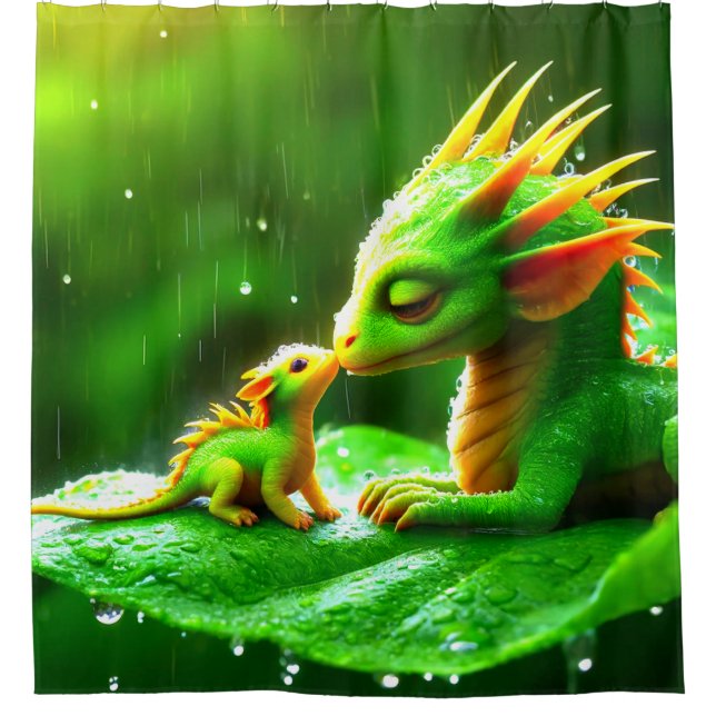 Creature Shower Curtain (Front)