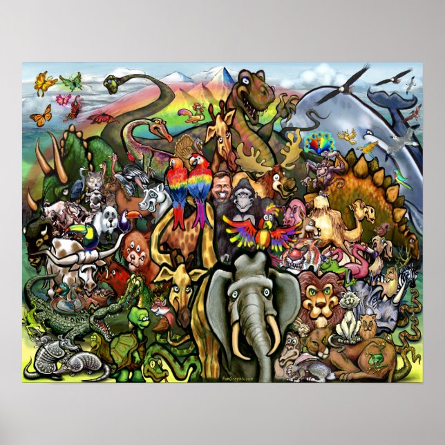Creatures Beasts and Animals Poster (Front)