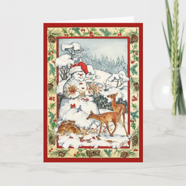 CREATURES GREAT AND SMALL HOLIDAY CARD (Front)