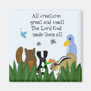 Creatures Great and Small Magnet