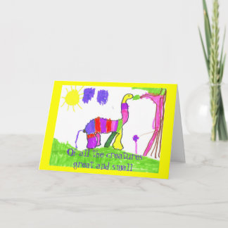 Creatures Great by Mercy Card