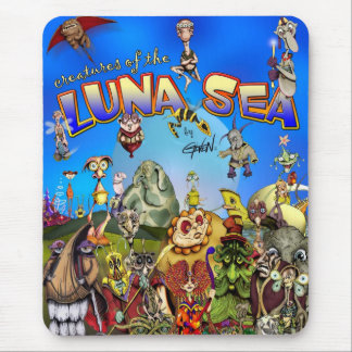 Creatures of the Luna Sea Mouse Mat