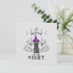 Creatures of the Night – Halloween Black Cat