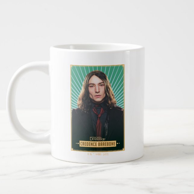 Credence Barebone Character Graphic Large Coffee Mug (Left)