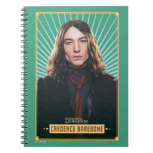 Credence Barebone Character Graphic Notebook
