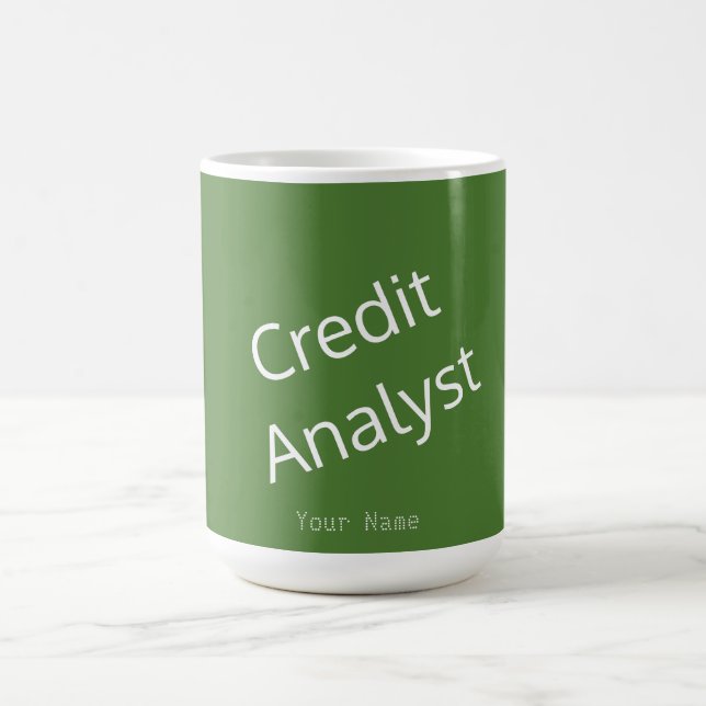 "CREDIT ANALYST" COFFEE MUG (Center)