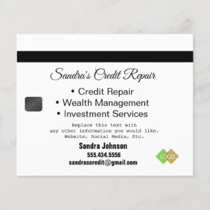 Credit Card Black and Gold