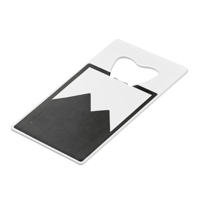 Credit Card Bottle Opener Template (Front Angled)