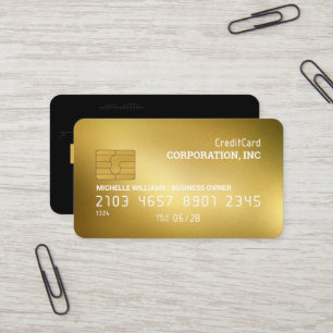 Credit Card   Gold Texture Background