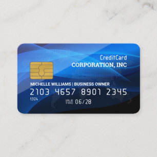 Credit Card   Map of The World   Gloss