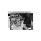 Credit Card Photo Wedding Thank You Card