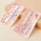 Credit card rose gold blush pink glitter loyalty