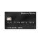 Credit Card style BUSINESS CARD (2-sided) black
