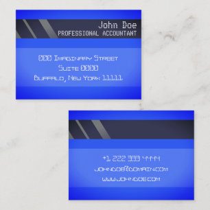 "Credit Card Style Business Card No.1"