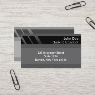 "Credit Card Style Business Card No.12"