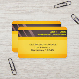 "Credit Card Style Business Card No.3"