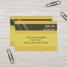 "Credit Card Style Business Card No.4"