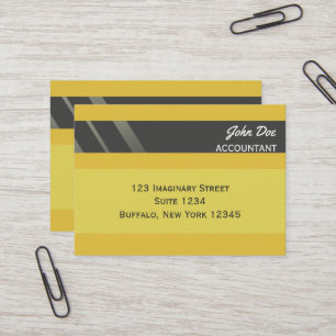 "Credit Card Style Business Card No.4"