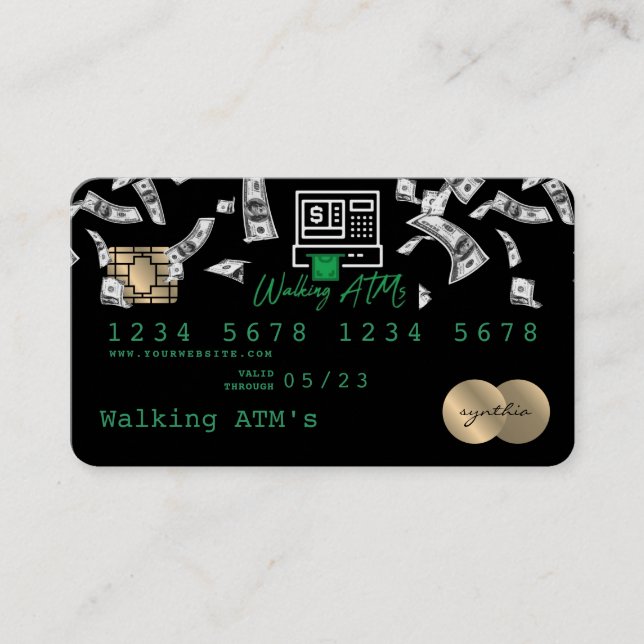 Credit Card Styled custom (Front)