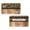 Credit Card Styled Gold and Black