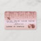 Credit Card Styled Rose Gold Dripping Gold
