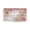 Credit Card Styled Rose Gold Glitter Drips