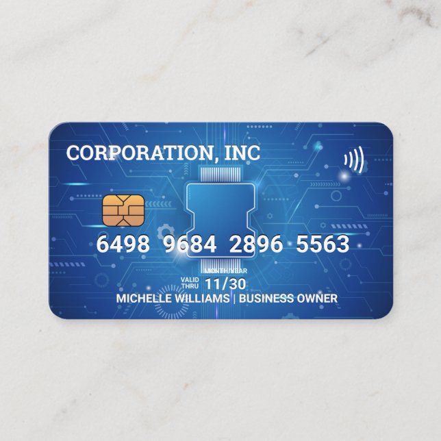 Credit | Debit Card | Computer Hardware (Front)