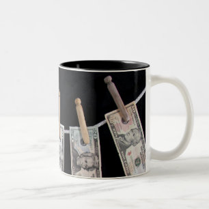 Credit Line Two-Tone Coffee Mug