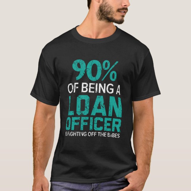 Credit Officer Job Profession Debt Loan Officer  1 T-Shirt (Front)