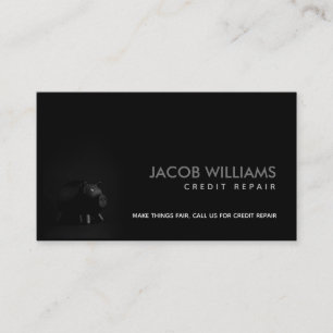 Credit Repair Slogans Business Cards