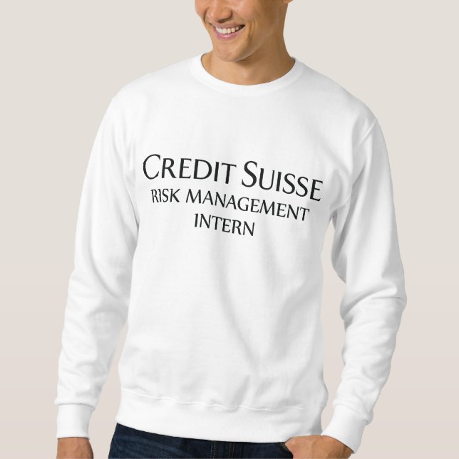 Credit Suisse Risk Management Inter Sweatshirts (Front)