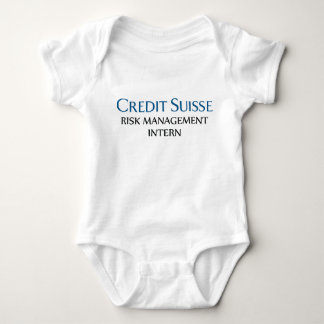 Credit Suisse Risk Management Intern Baby Bodysuit