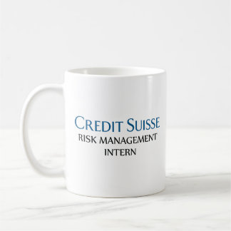 Credit Suisse Risk Management Intern Coffee Mug