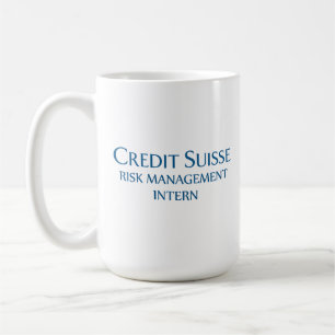 Credit Suisse Risk Management Intern Coffee Mug