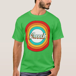 Creech Name Shirt Vintage Creech Circle
