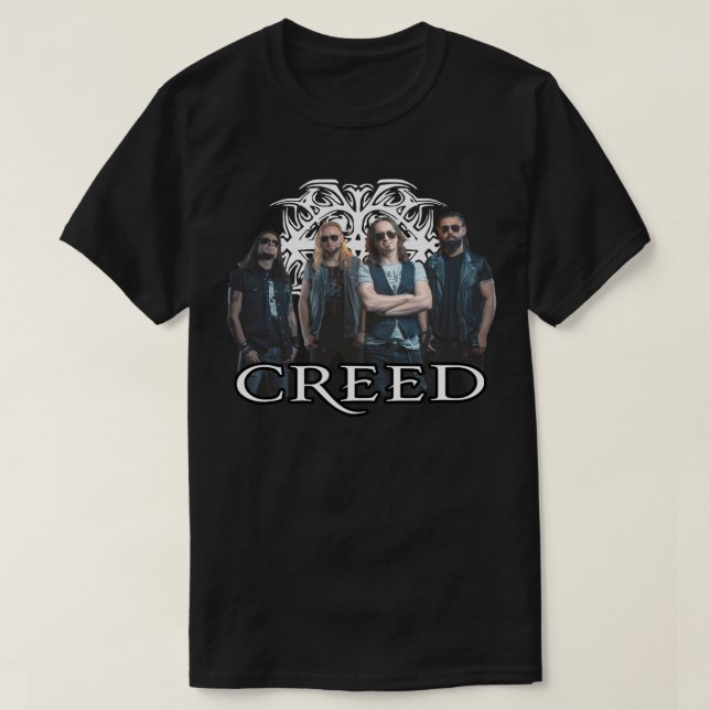 Creed four man rock music poster Classic T Shirt (Design Front)