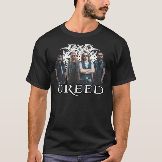 Creed four man rock music poster Classic T-Shirt (Front)