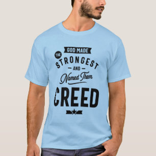 Creed Personalised Name Birthday Gift T-Shirt