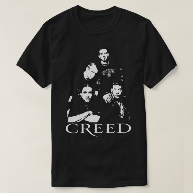 Creed rock music poster T-Shirt (Design Front)