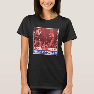 Creed vs Conlan boxing ring red T-Shirt