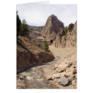Creede, Colorado-Mountain Silver Mine-Blank Inside