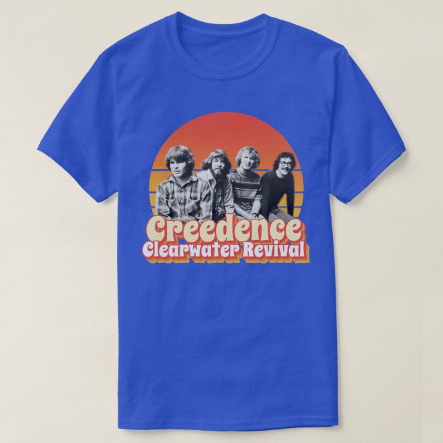 Creedence Vintage Sunset T-Shirt (Design Front)